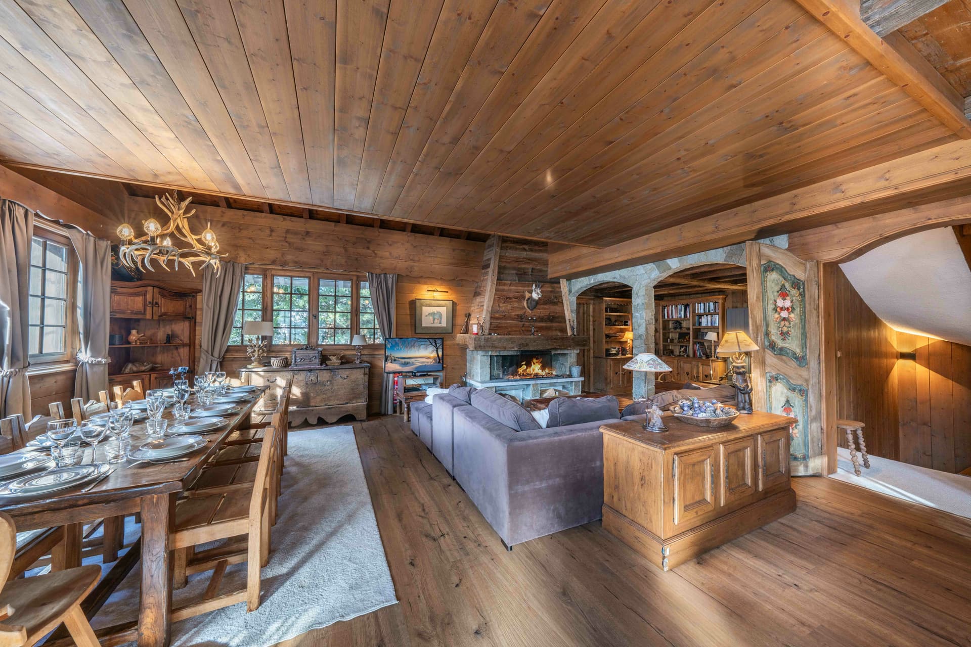 Chalet Colorado — Intérieur élégant — photo 2 sur 30