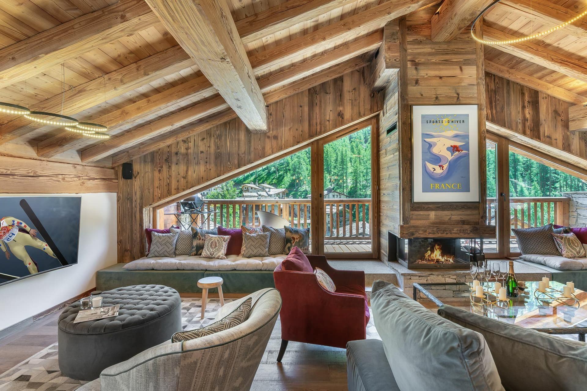 Chalet Hermine Blanche — Vue panoramique — photo 3 sur 35