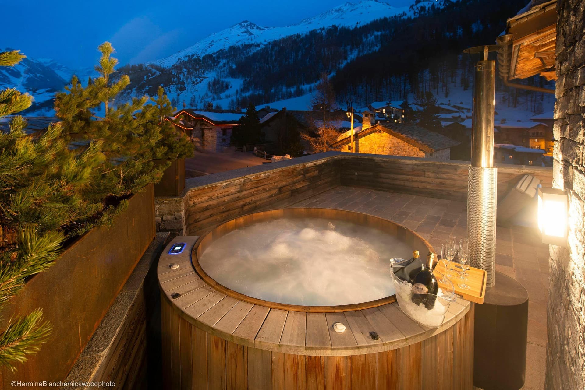 Chalet Hermine Blanche — Chambre luxueuse — photo 6 sur 35