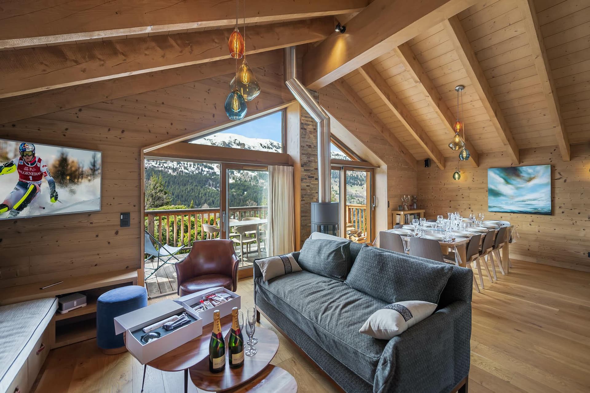 Chalet Palou — Intérieur élégant — photo 2 sur 28