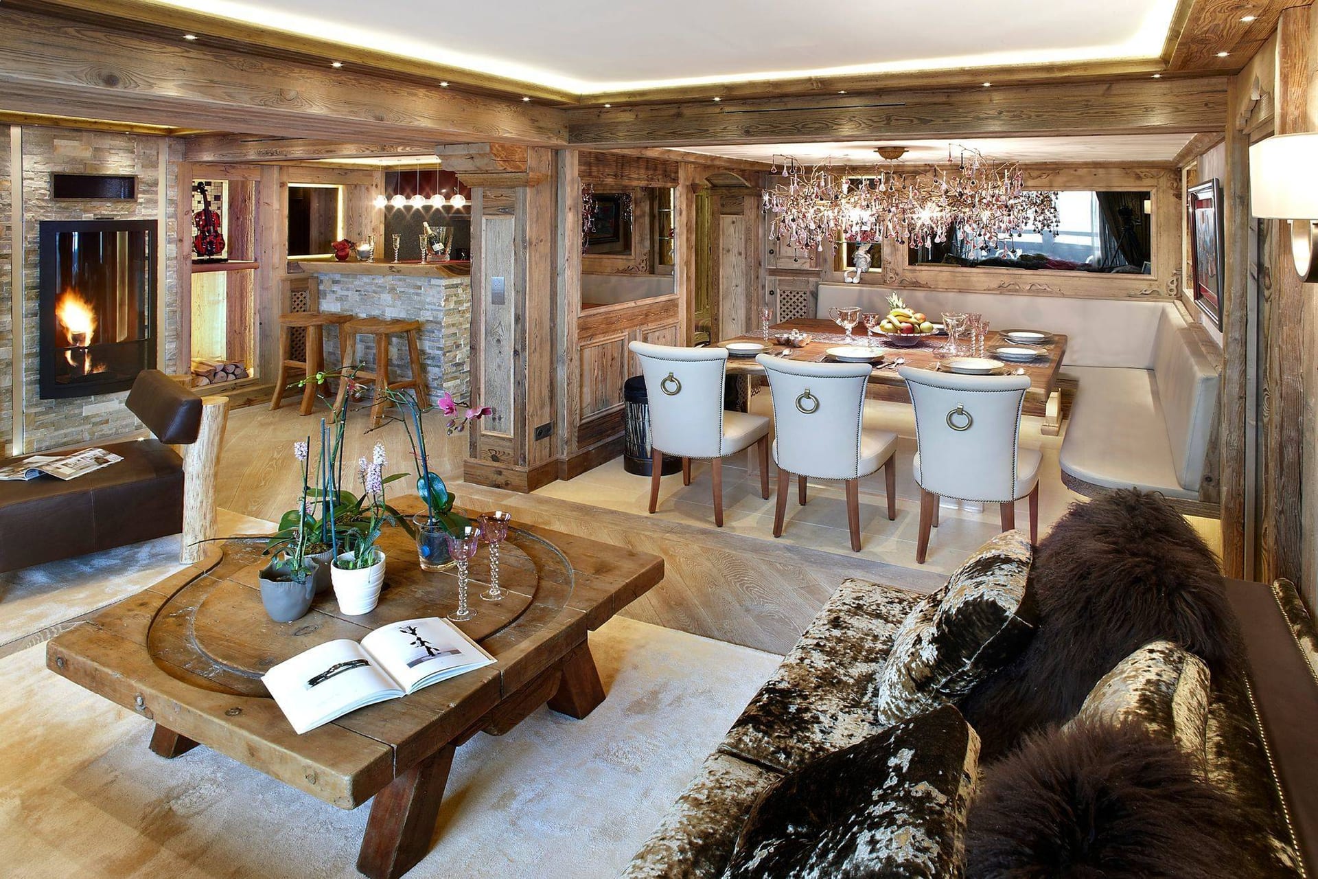 Chalet Albaron, 6 chambres, Courchevel — photo 1 sur 16