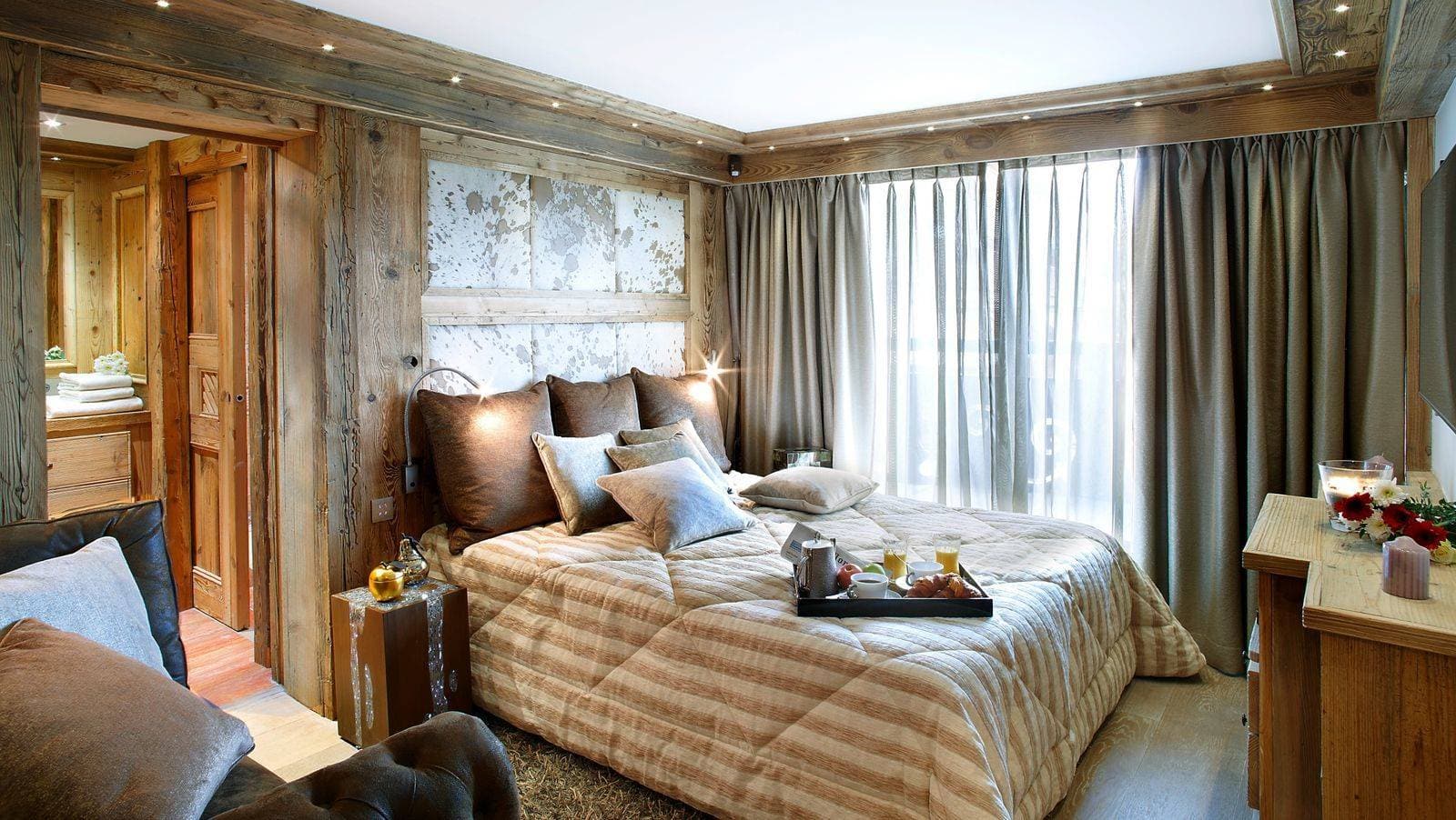 Chalet Albaron — Chambre luxueuse — photo 6 sur 16