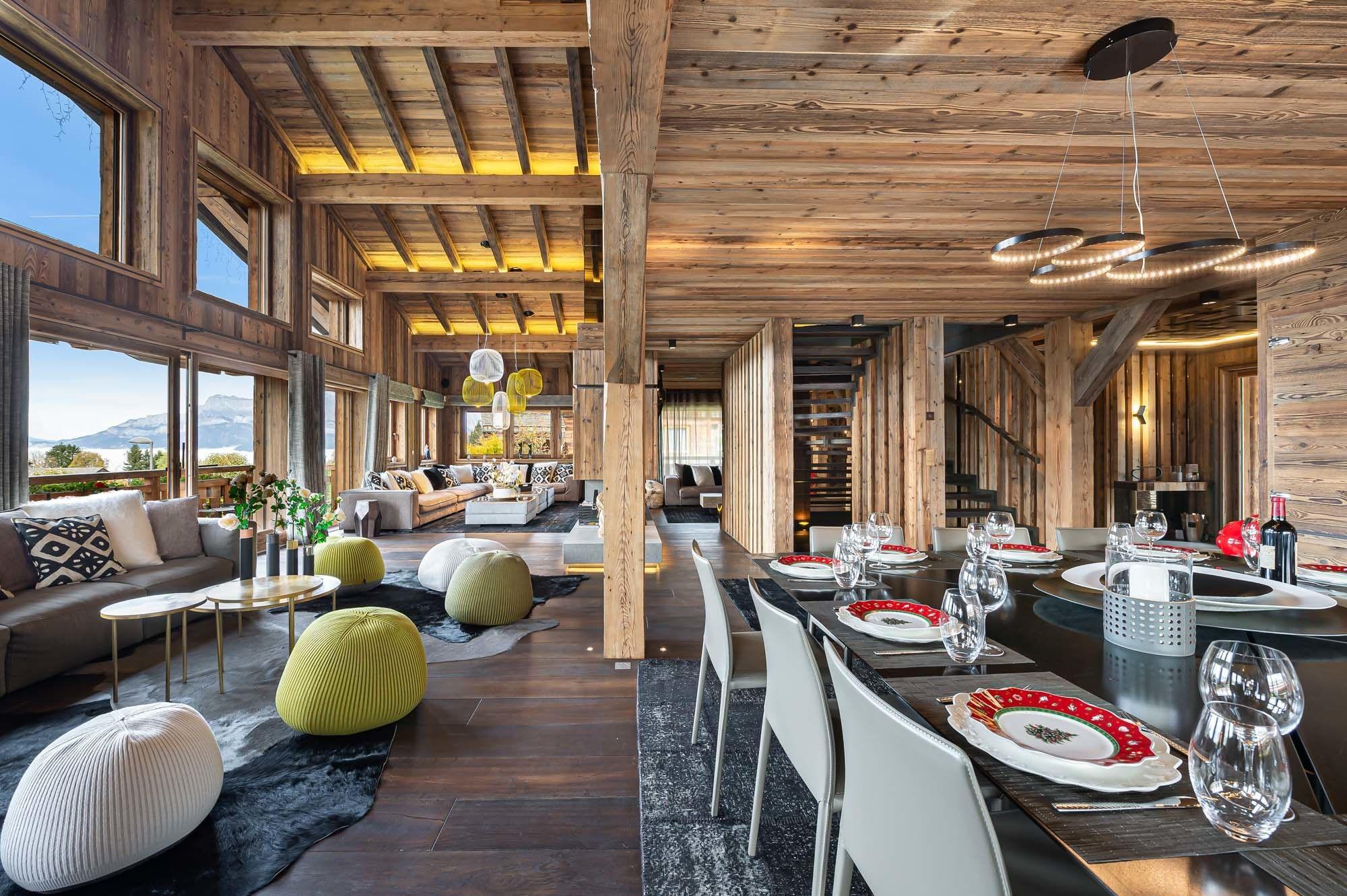 Chalet Orcia, 6 chambres, Megève — photo 1 sur 40