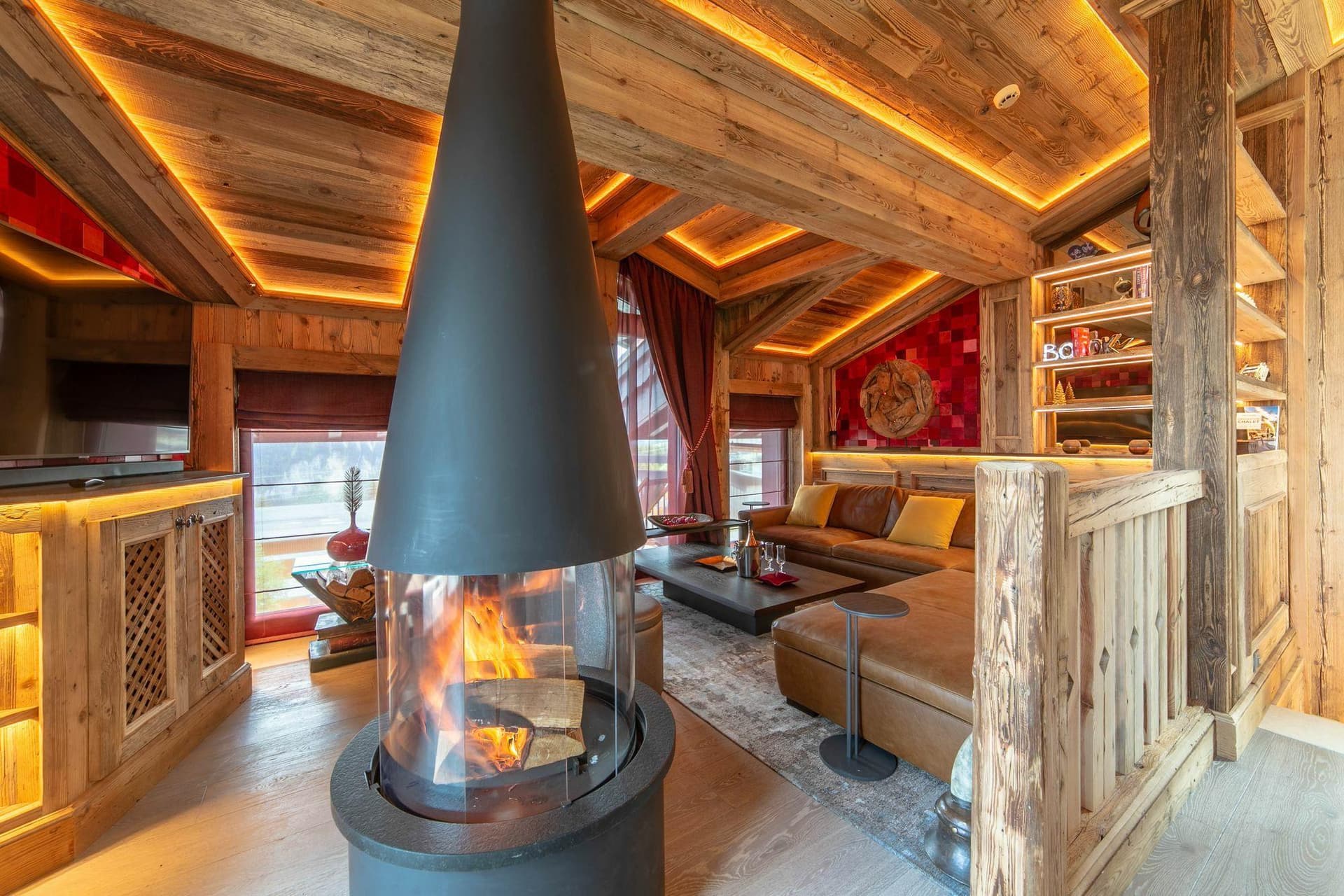 Chalet Bordeaux — Intérieur élégant — photo 2 sur 23