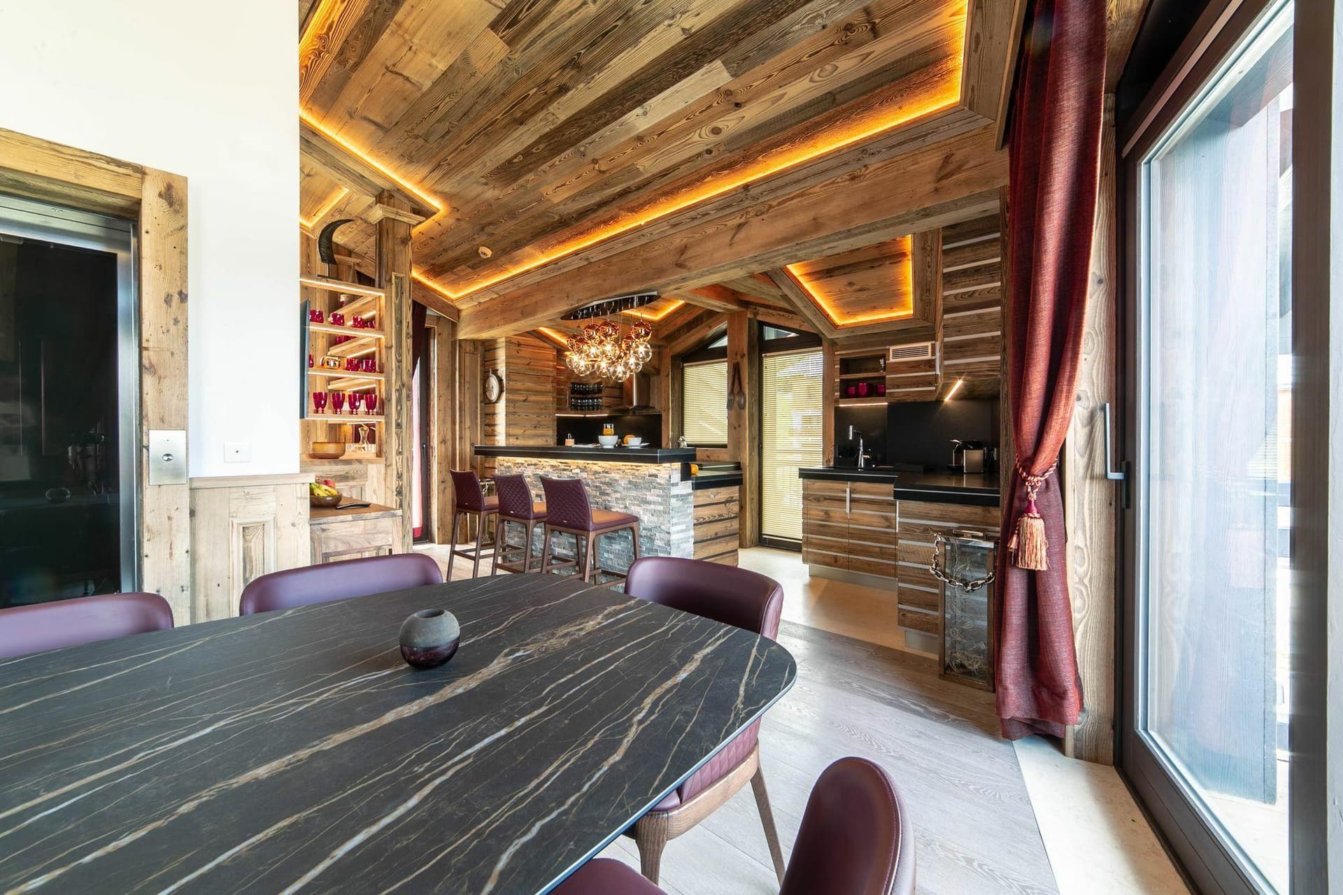 Chalet Bordeaux — Détail architectural — photo 5 sur 23
