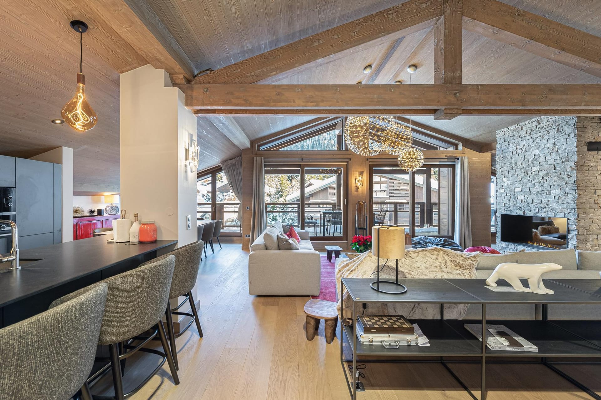 Appartement Stallion Penthouse D22, 5 chambres, Megève — photo 1 sur 40