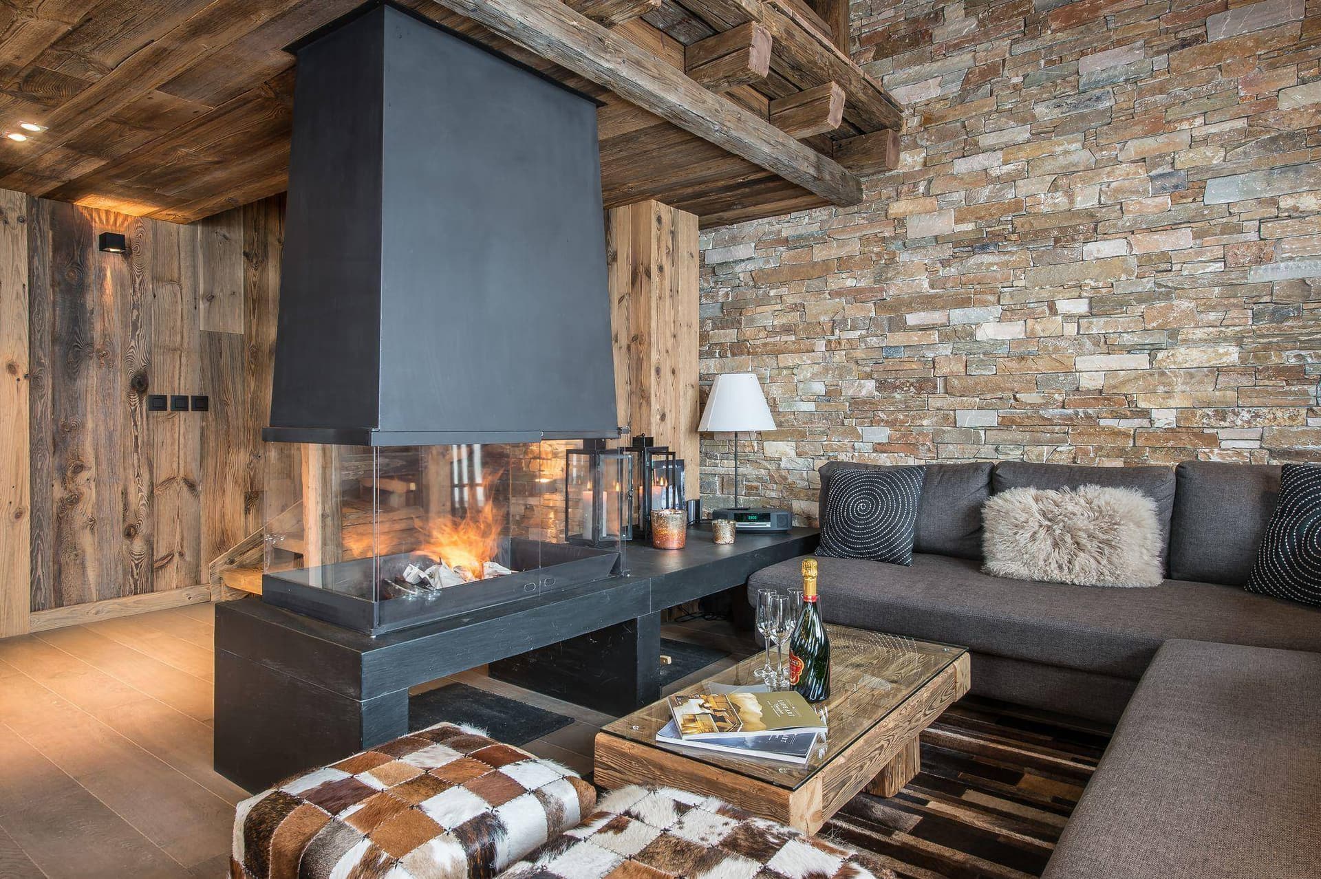 Chalet Le Refuge — Intérieur élégant — photo 2 sur 20