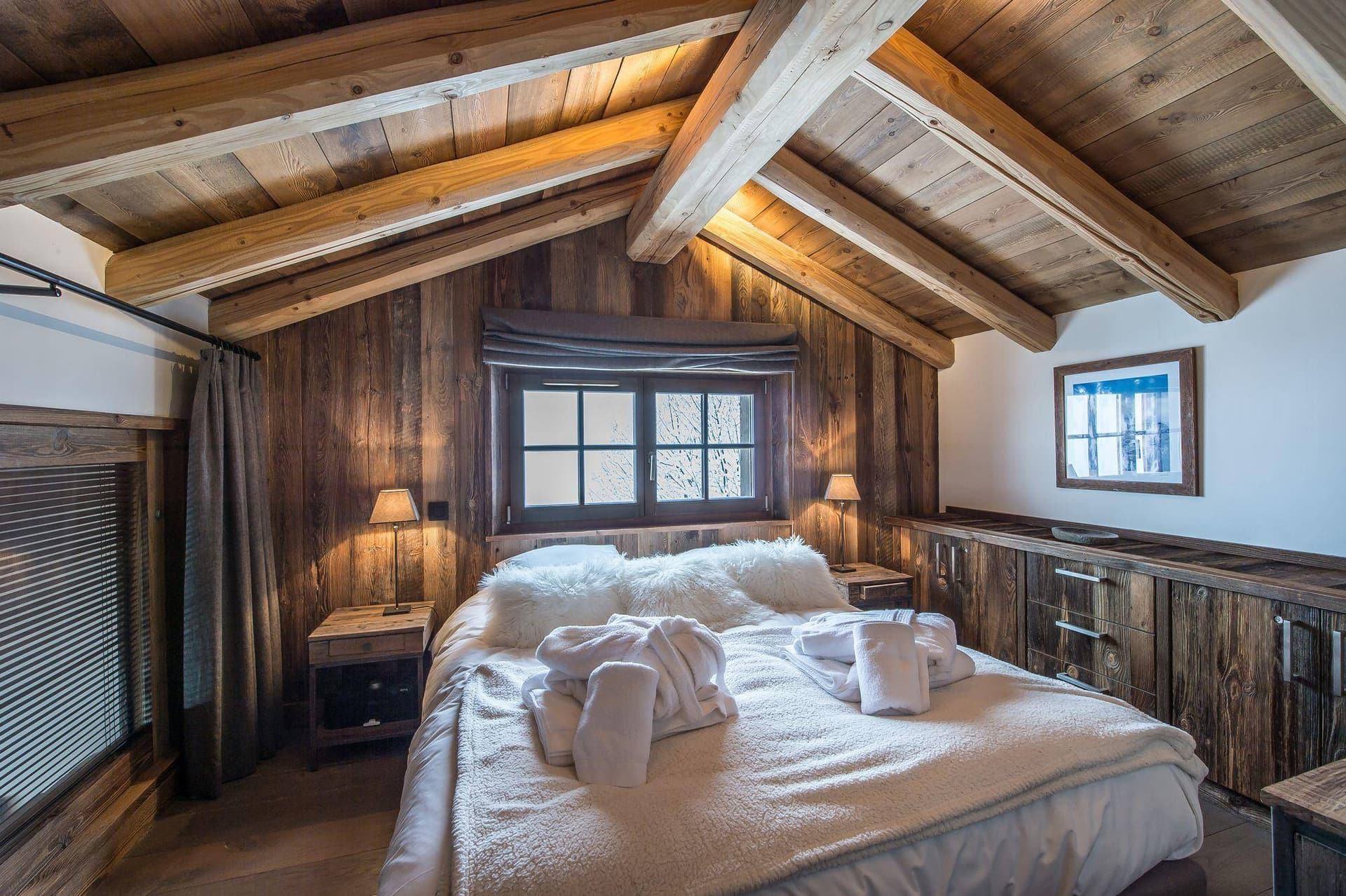Chalet Le Refuge — Chambre luxueuse — photo 6 sur 20
