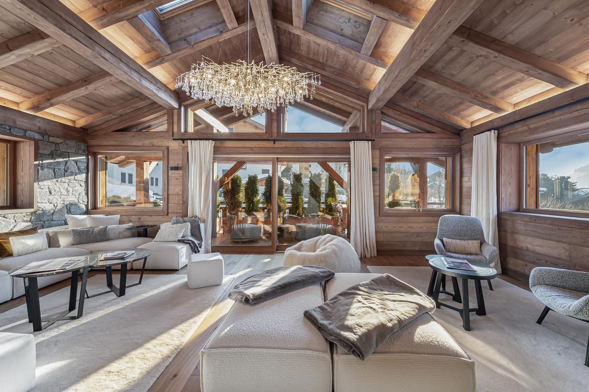 Chalet Whymper, 6 chambres, Megève — photo 1 sur 40