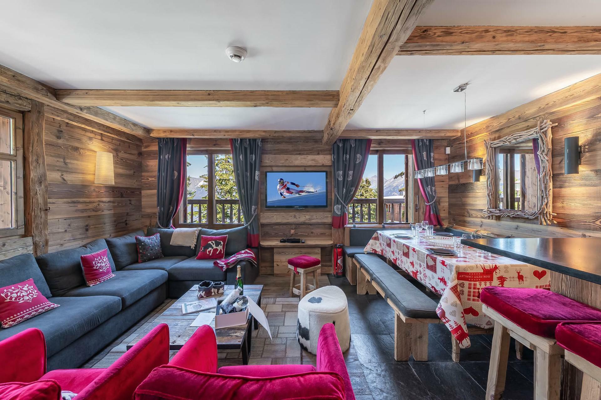 Chalet Ajacour, 3 bedrooms, Courchevel — photo 1 of 15