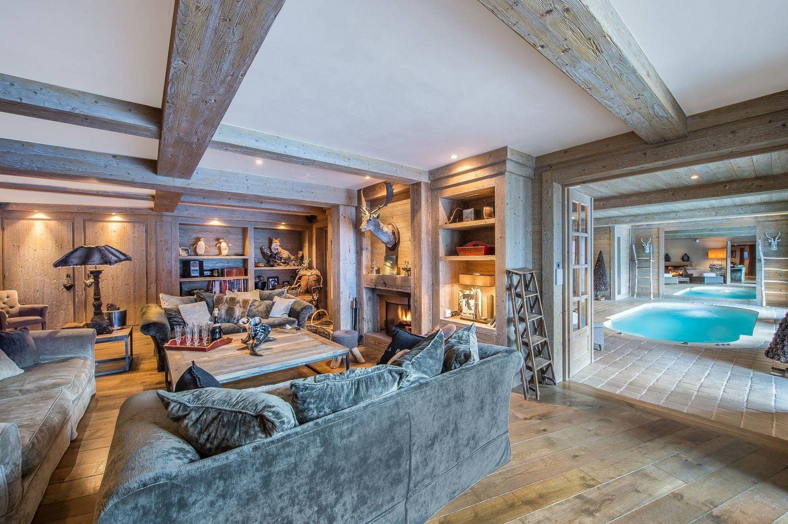 Chalet Hadrien — Living space — photo 4 of 35