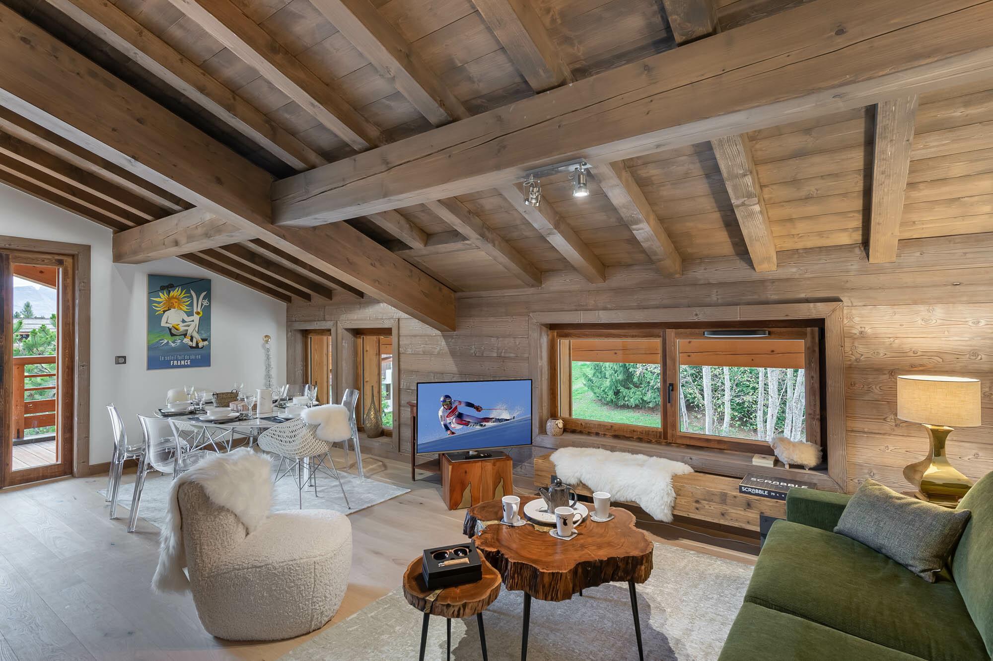 Appartement Ksar B23, 3 chambres, Megève — photo 1 sur 23