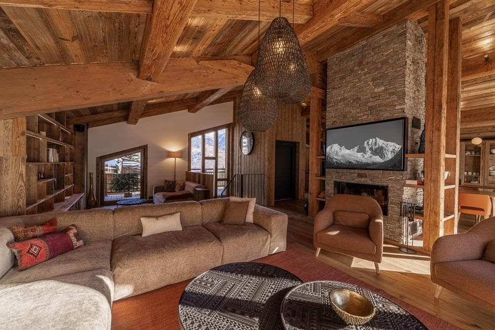 Chalet Bois des Barmes — Intérieur élégant — photo 2 sur 23