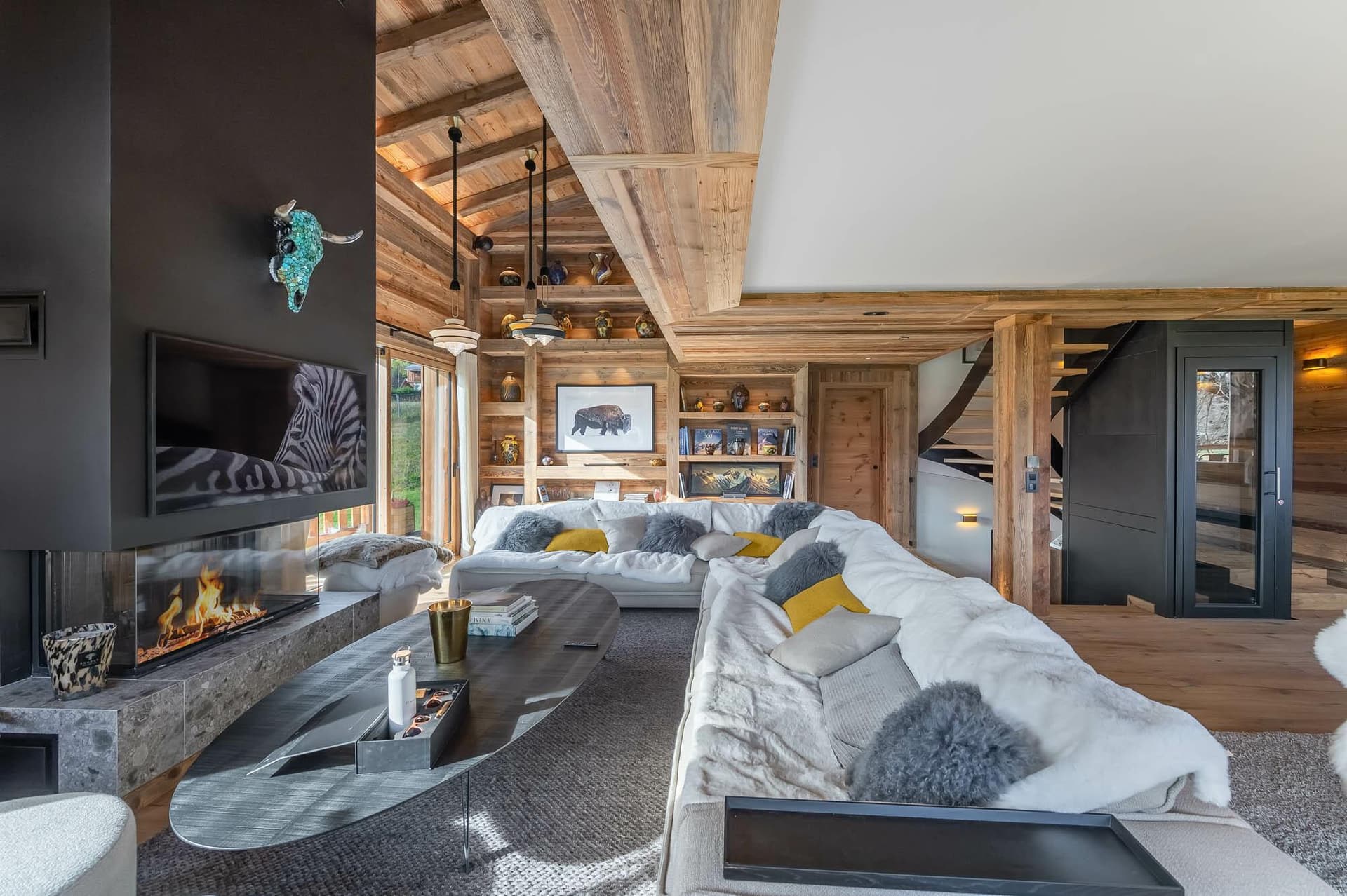 Chalet Paradis — Intérieur élégant — photo 2 sur 29