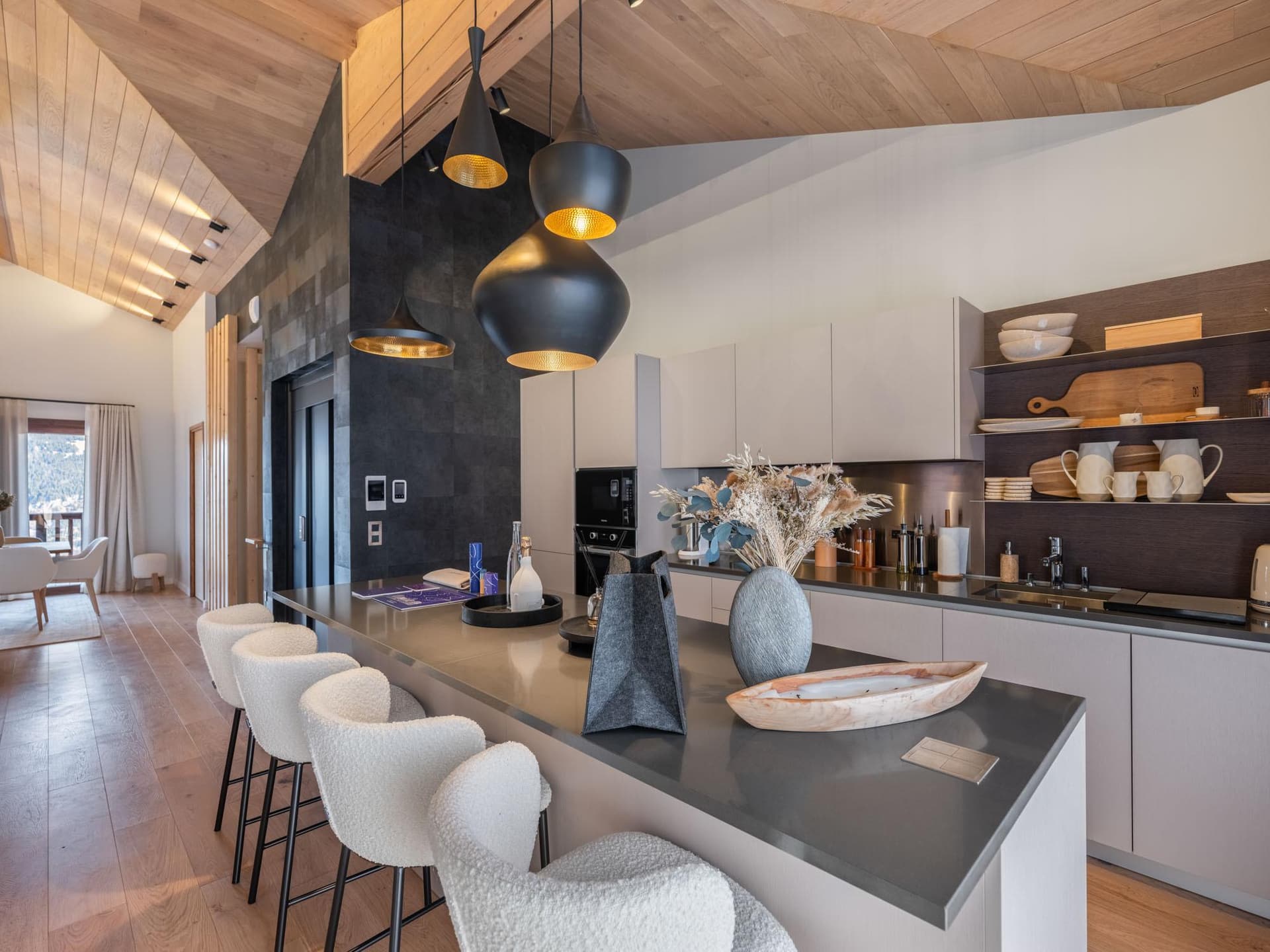 Chalet Arpont — Espace de vie — photo 4 sur 15