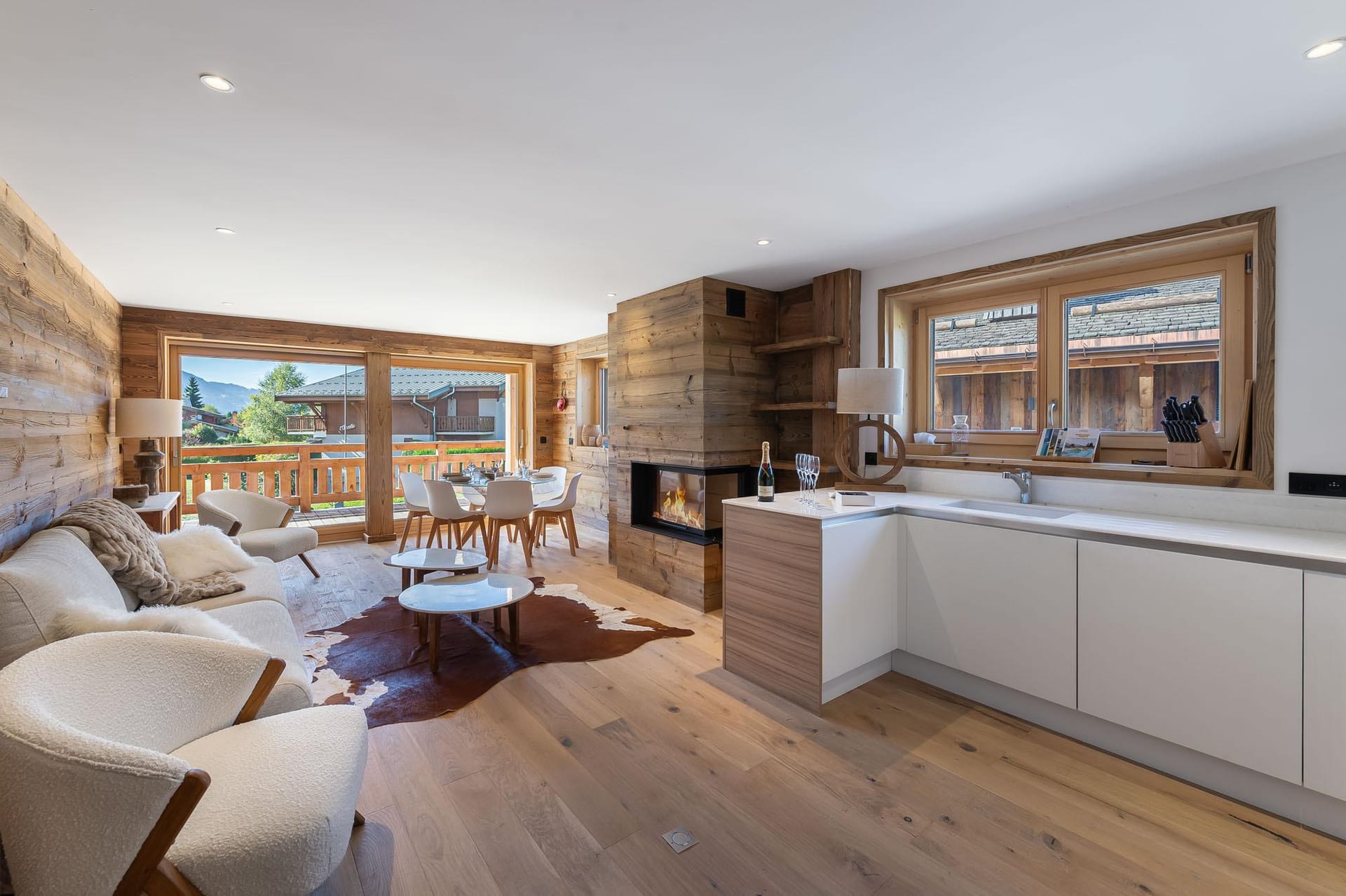 Appartement Domaine de Gritti N°4, 3 bedrooms, Megève — photo 1 of 16