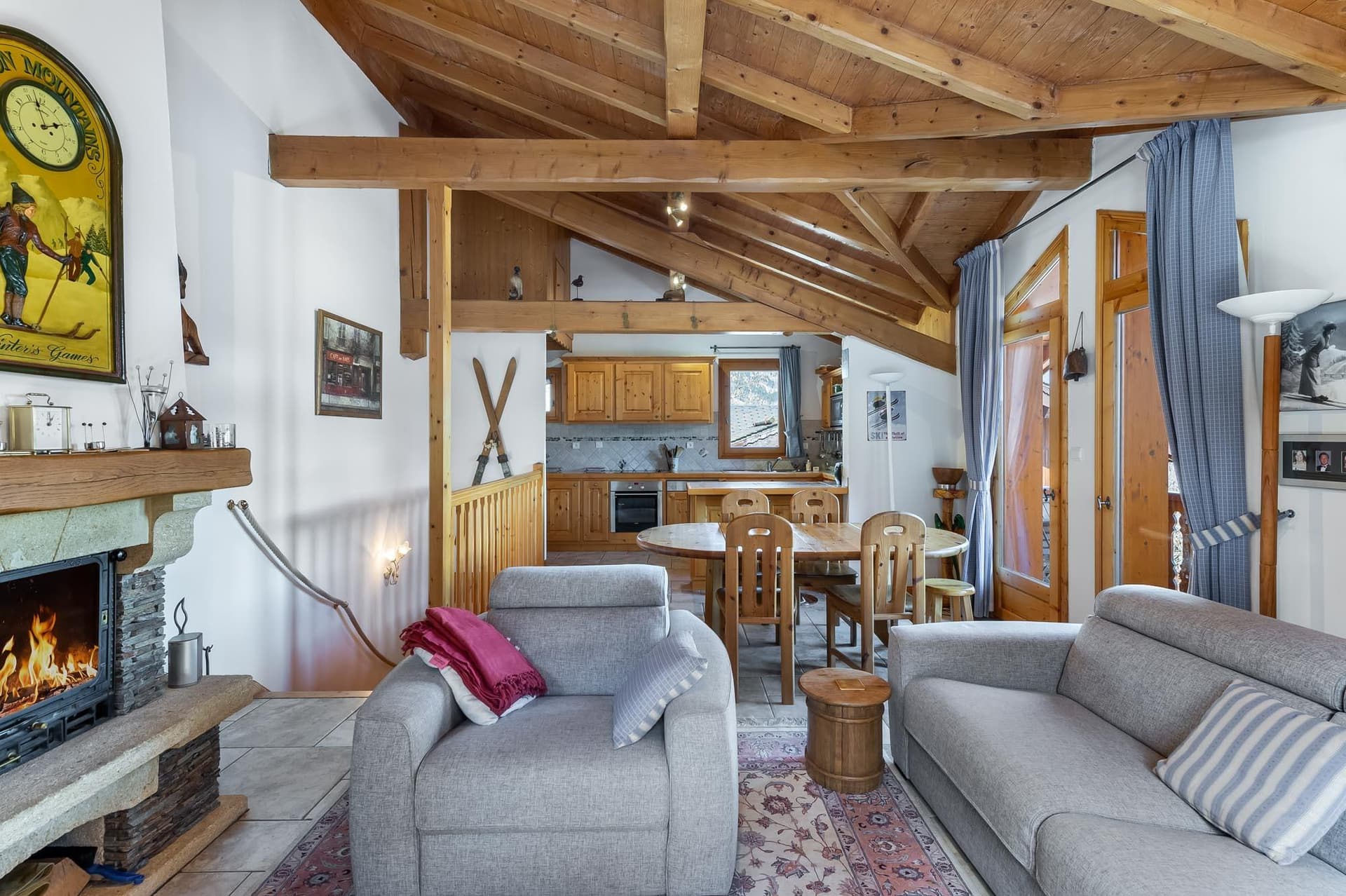 Chalet Dandrina — Intérieur élégant — photo 2 sur 13