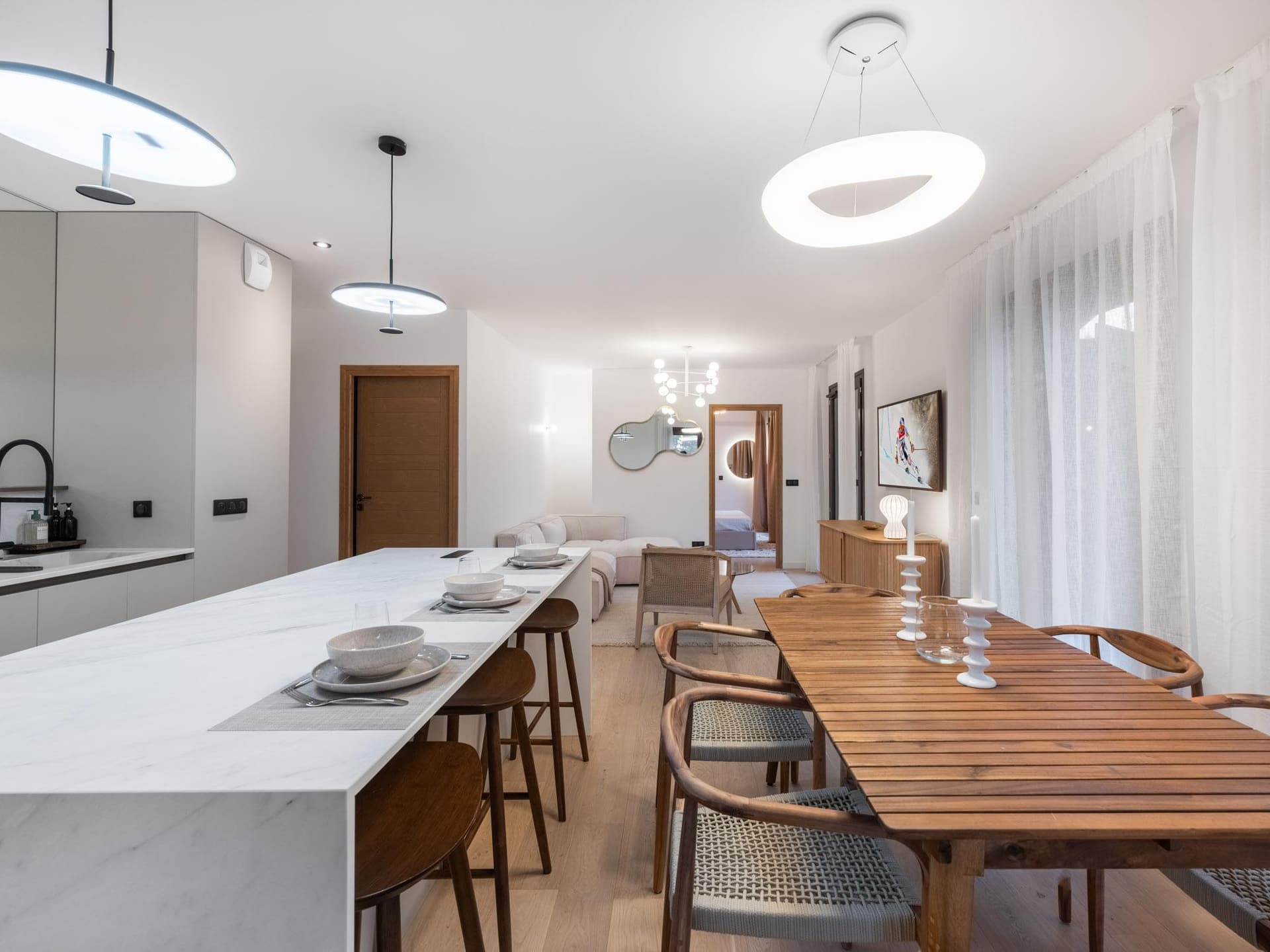 Appartement Privilodge C402 — Espace de vie — photo 4 sur 12