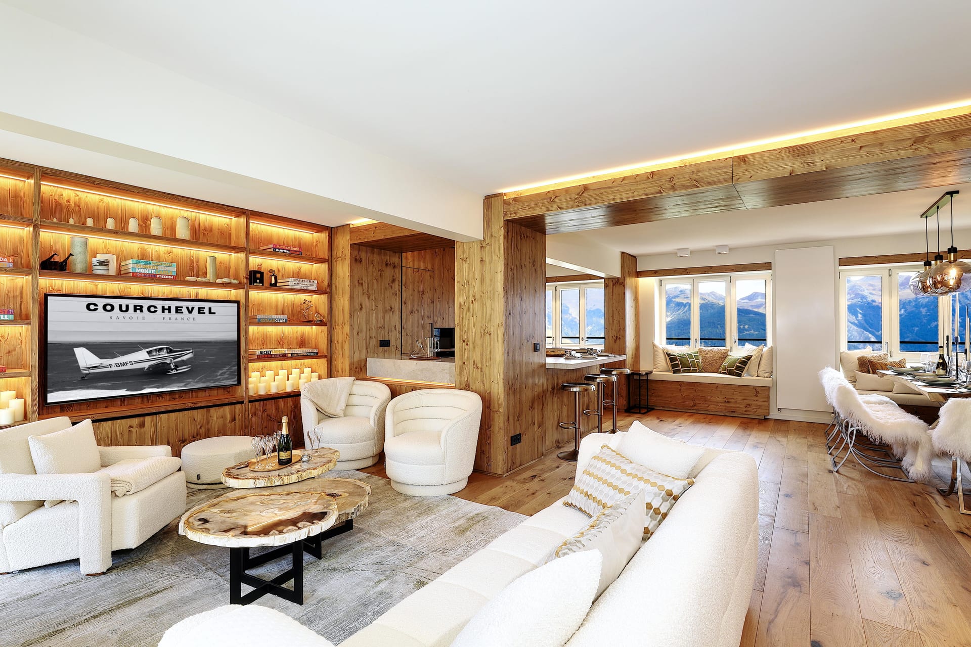 Appartement Le Milady, 3 chambres, Courchevel — photo 1 sur 10