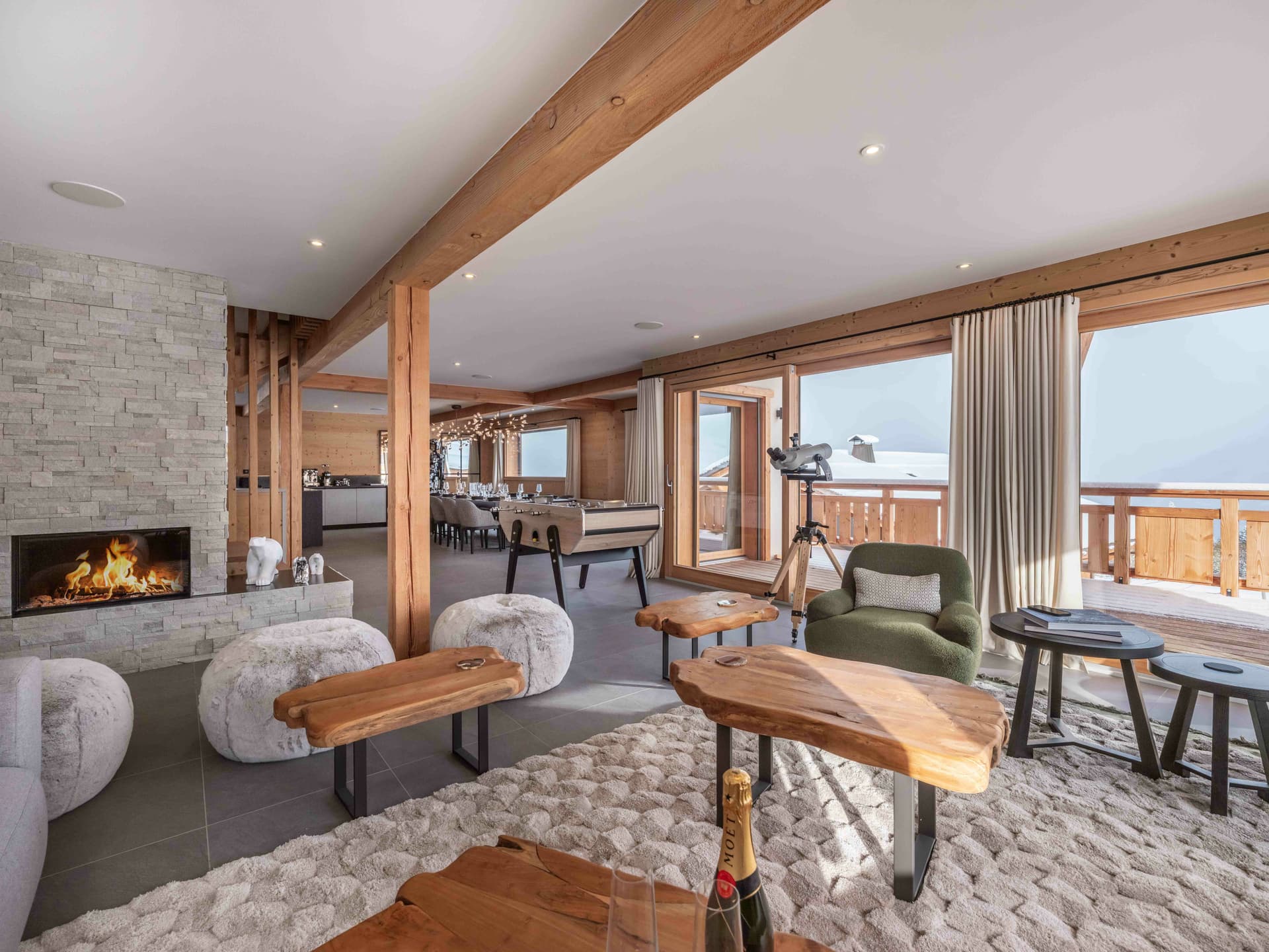 Chalet Combe loups 3 — Intérieur élégant — photo 2 sur 29
