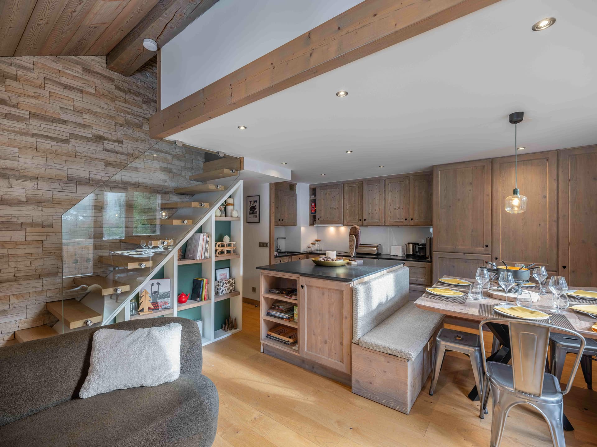 Appartement Chardon Bleu 52 — Intérieur élégant — photo 2 sur 22
