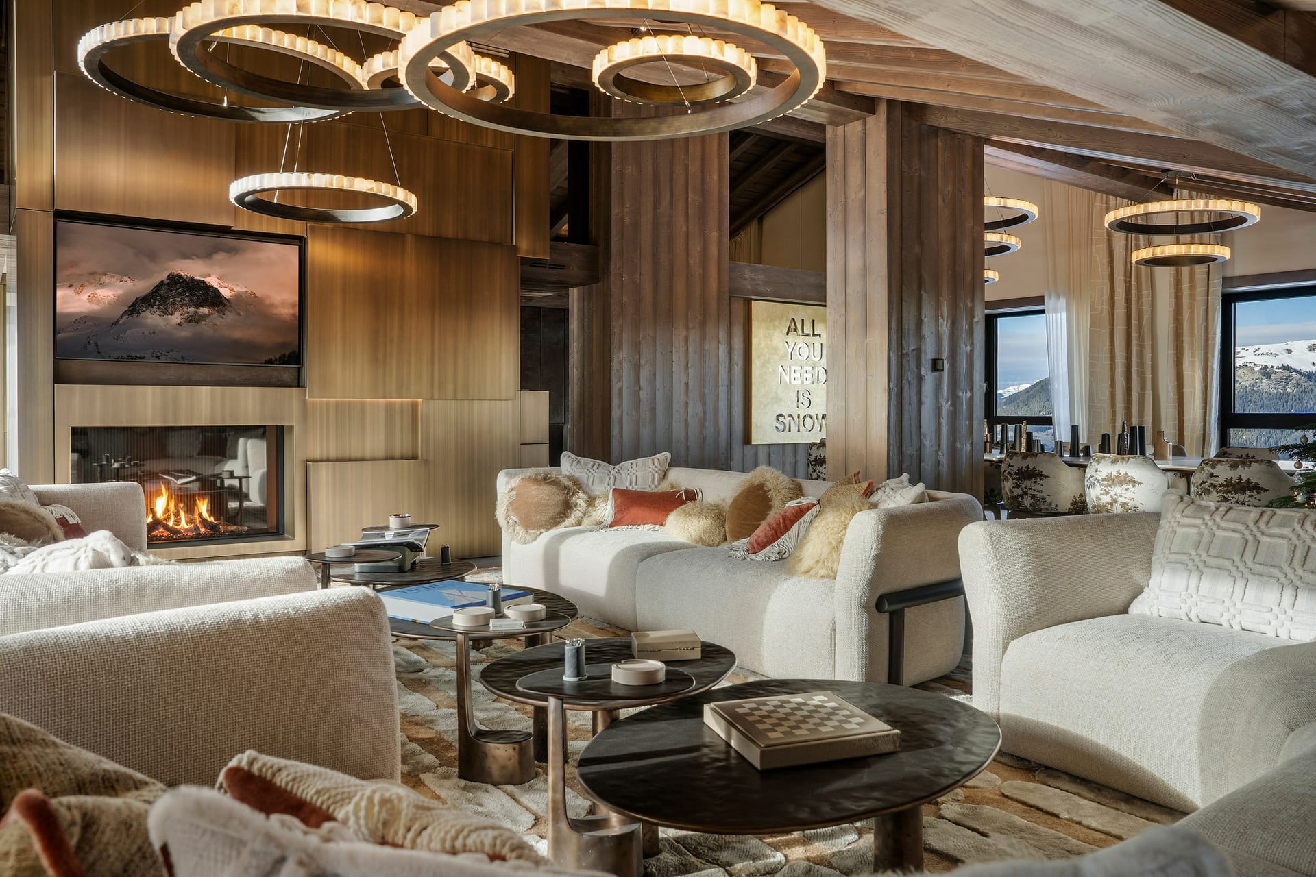 Appartement Atmosphère Penthouse, 7 chambres, Courchevel — photo 1 sur 40