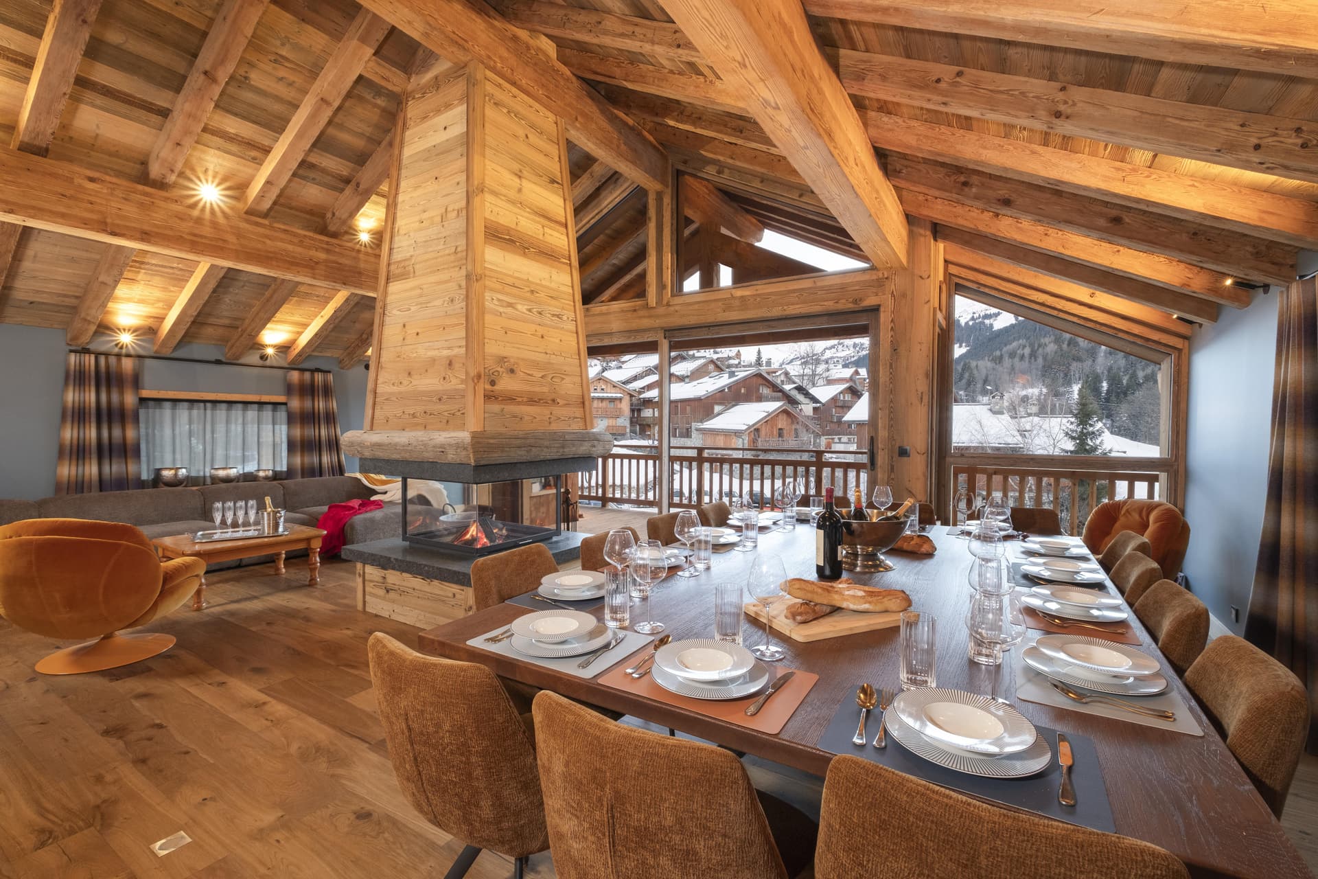 Chalet Kalinka, 8 chambres, Méribel — photo 1 sur 39