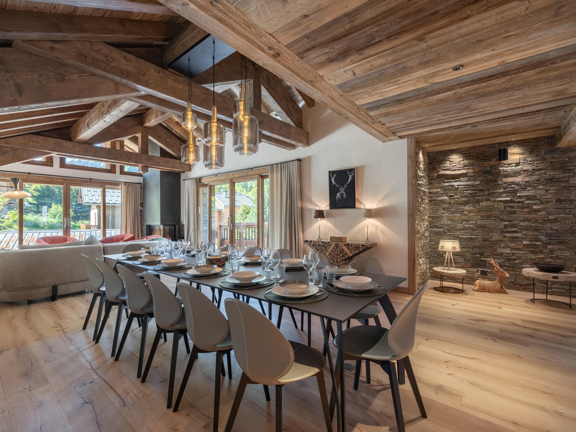 Chalet Grand Blanc — Espace de vie — photo 4 sur 22