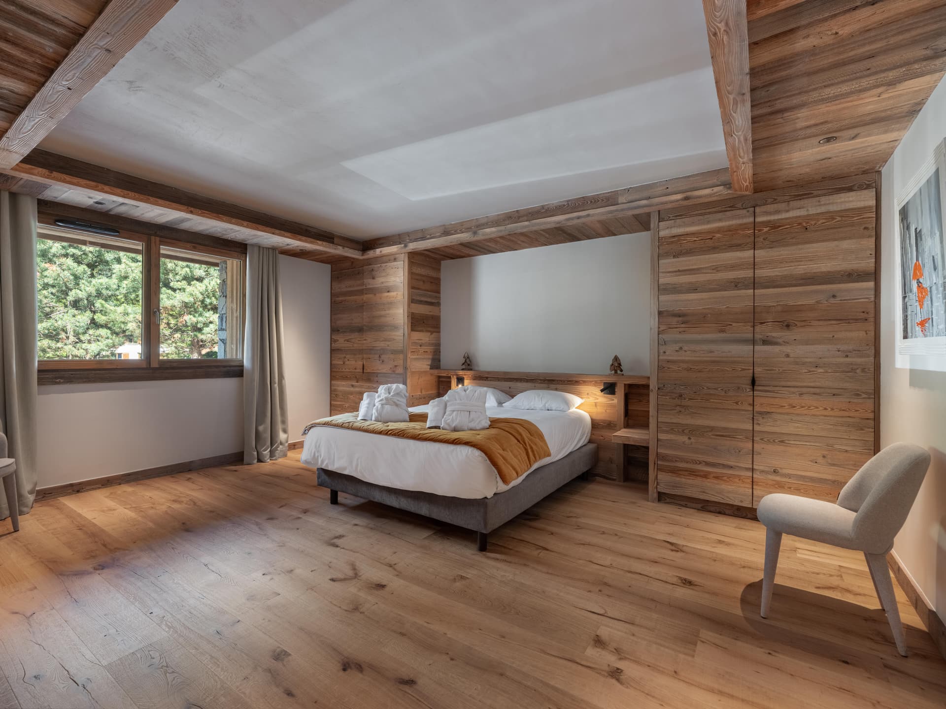 Chalet Grand Blanc — Chambre luxueuse — photo 6 sur 22