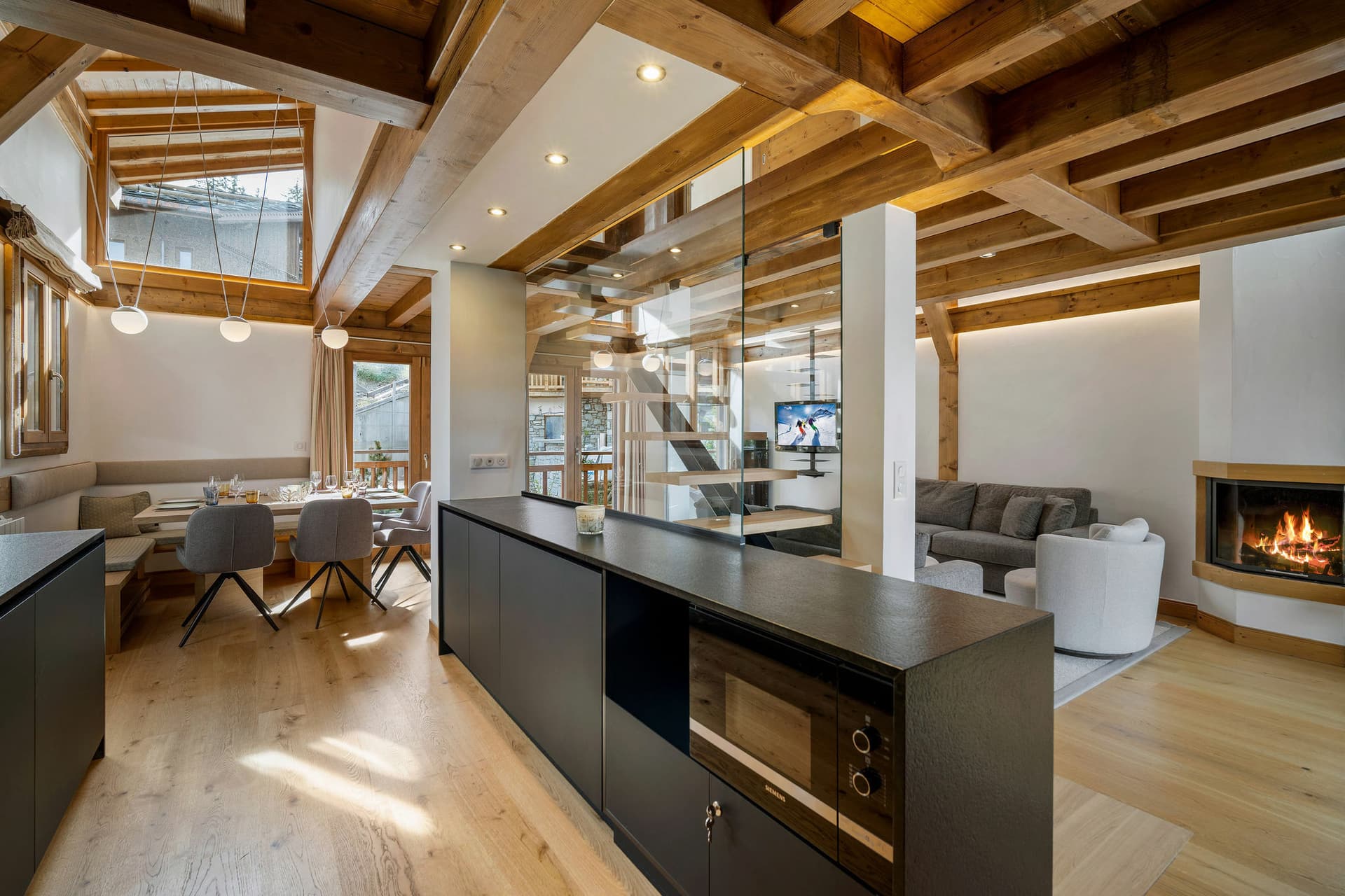 Chalet Grâce Dieu — Intérieur élégant — photo 2 sur 15
