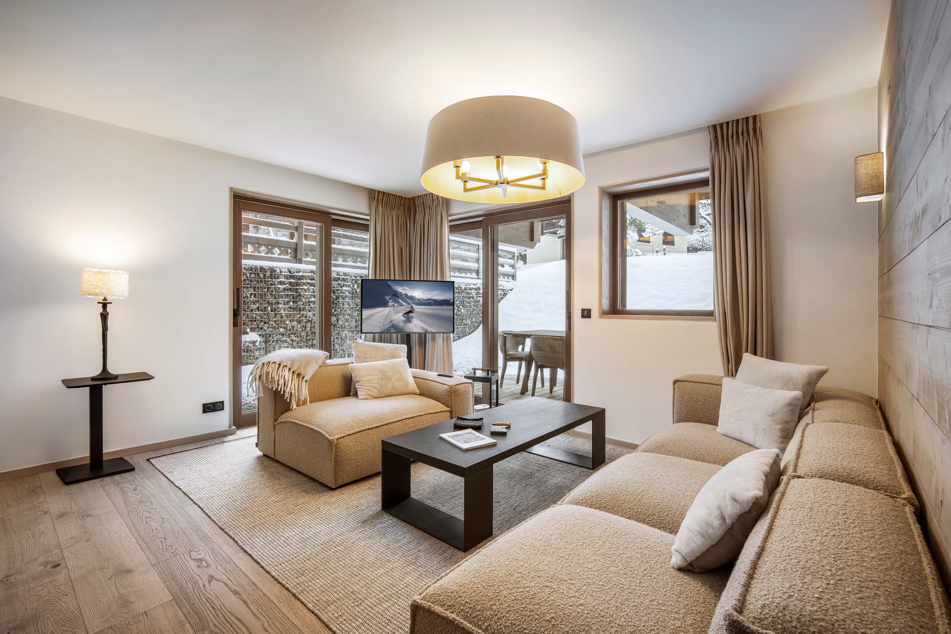 Appartement Cinq Sommets 411, 3 chambres, Courchevel — photo 1 sur 15