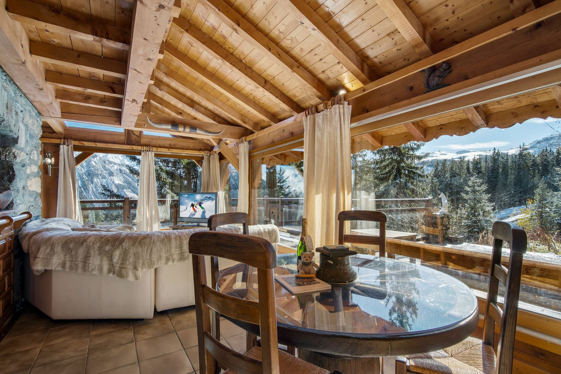 Chalet L'Ecureuil sur le toit — Vue panoramique — photo 3 sur 16