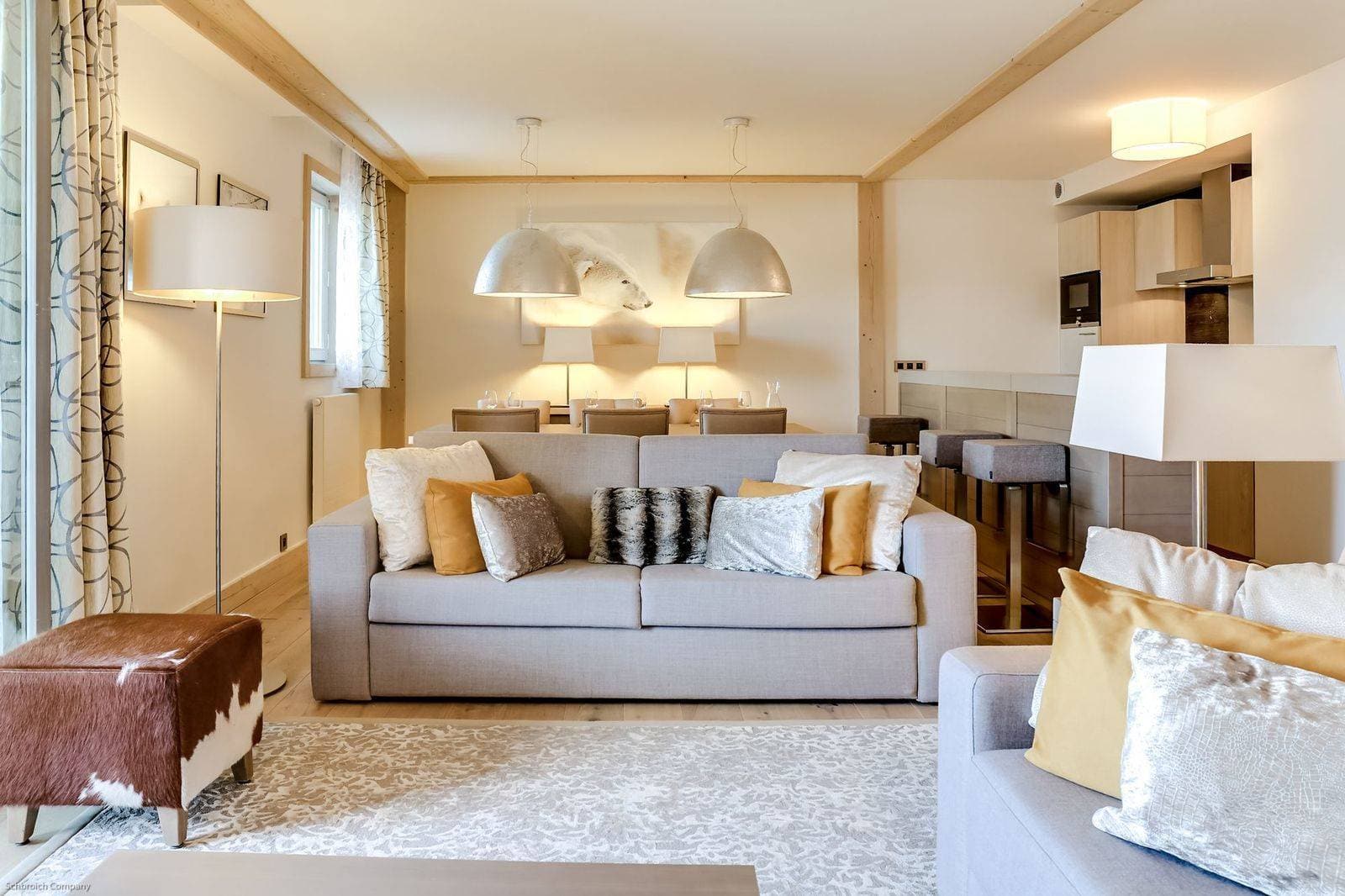 Appartement Carré Blanc 121 — Espace de vie — photo 4 sur 11