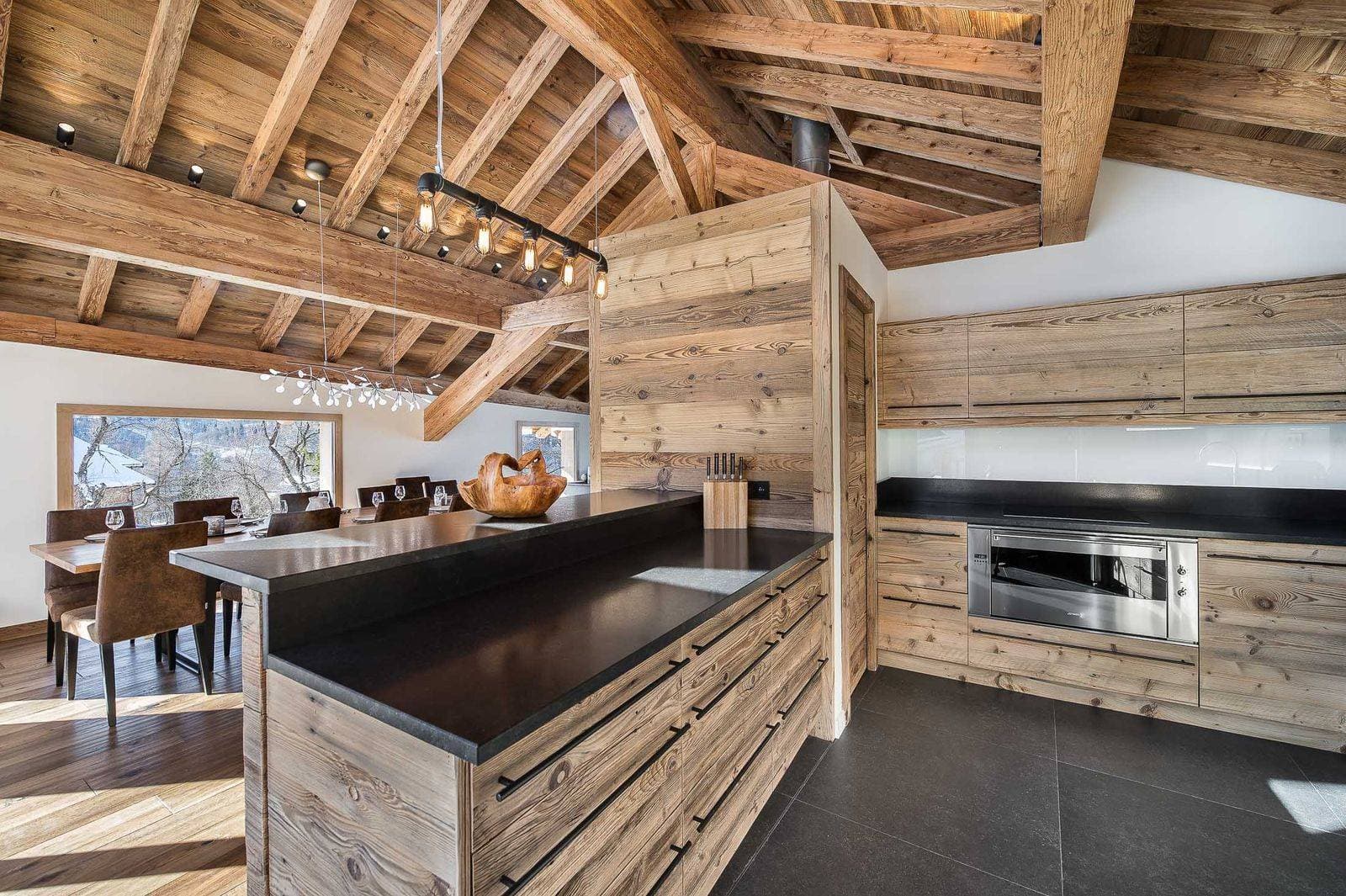 Chalet Fontany — Equipped kitchen — photo 8 of 32