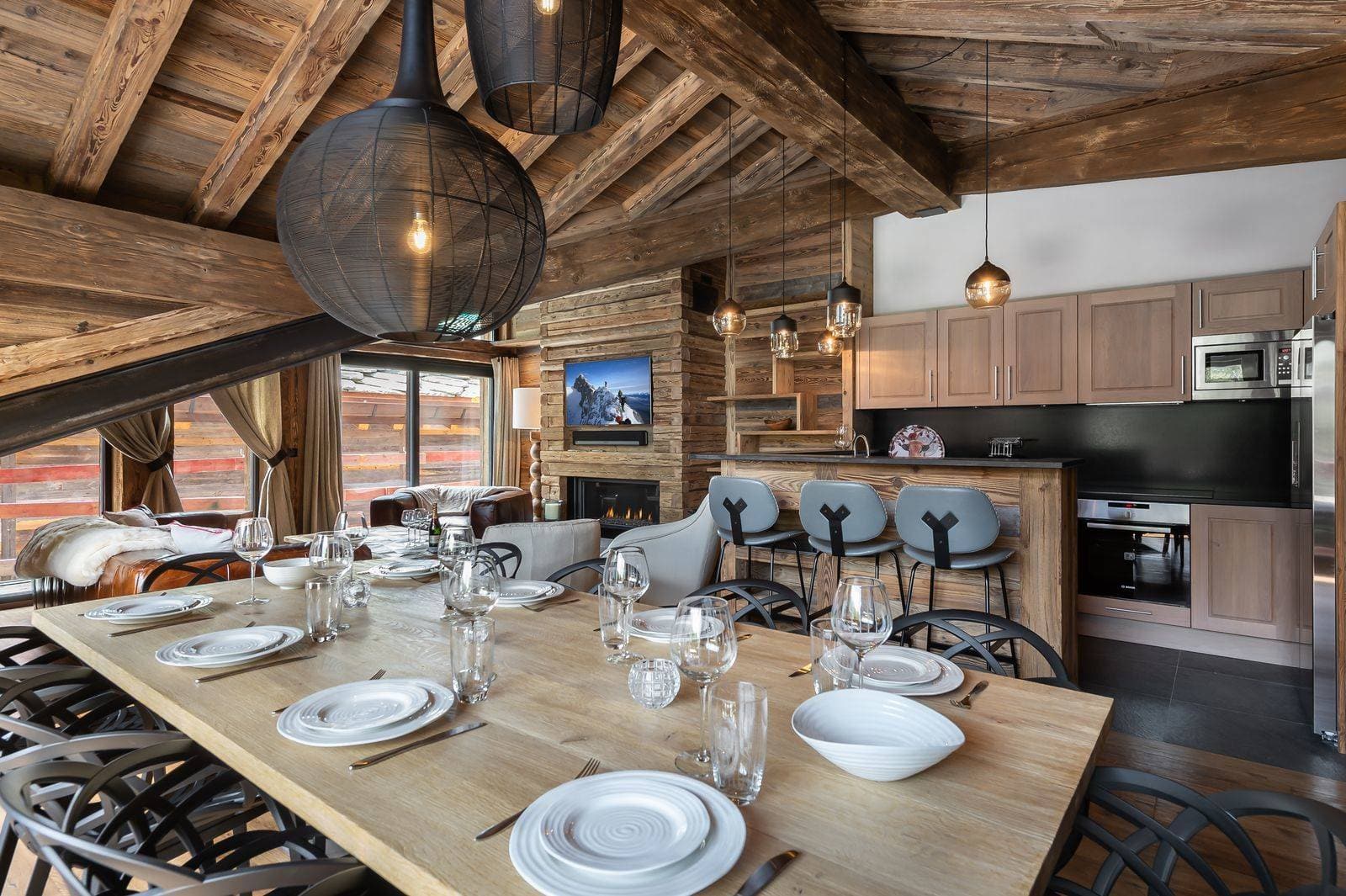 Chalet Ours Noir — Cuisine équipée — photo 8 sur 23