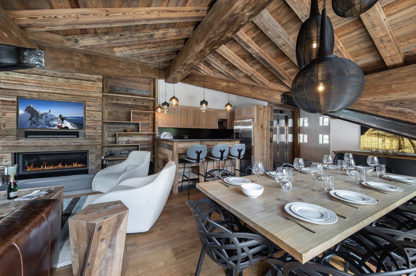 Chalet Ours Noir — Espace de vie — photo 4 sur 23