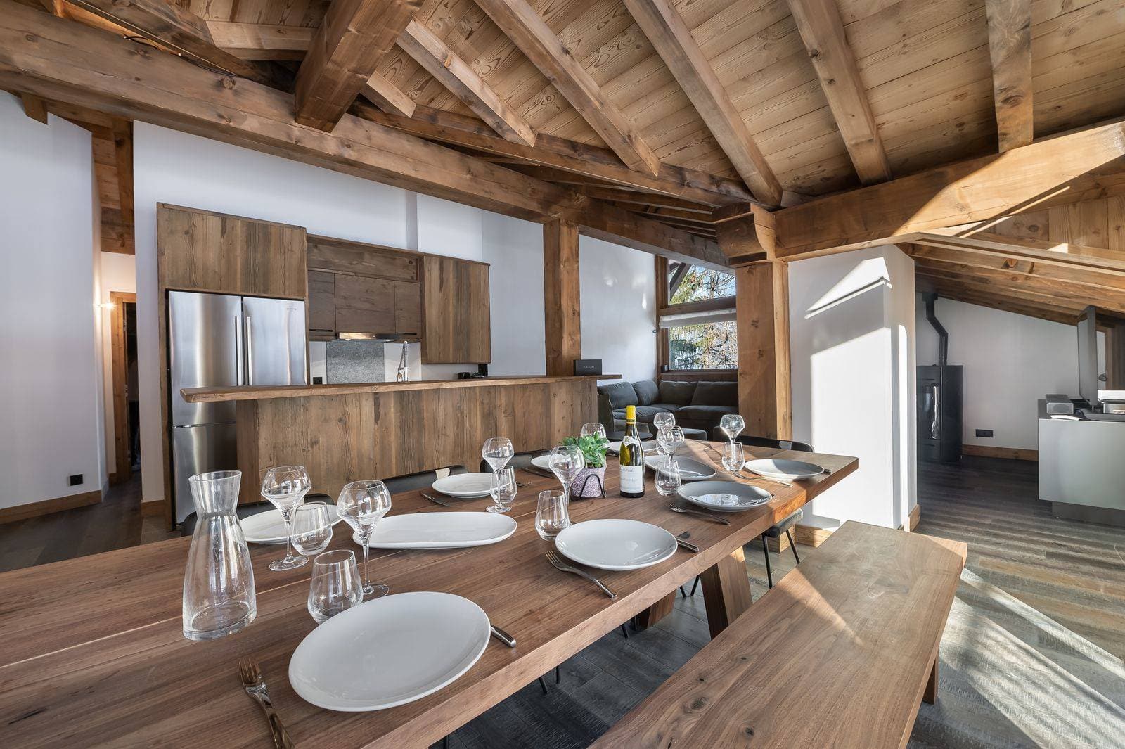 Appartement Ferme des Lanches 9 — Espace de vie — photo 4 sur 15