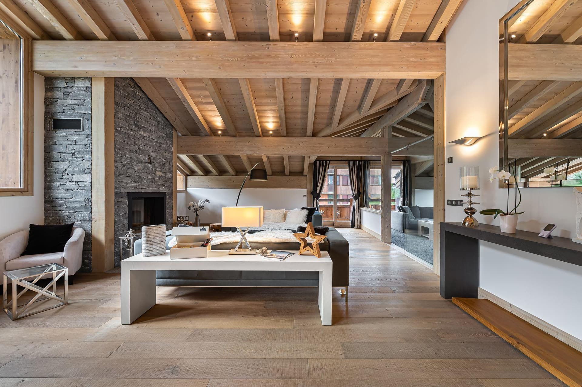 Chalet Le Grand Tetras — Détail architectural — photo 5 sur 16