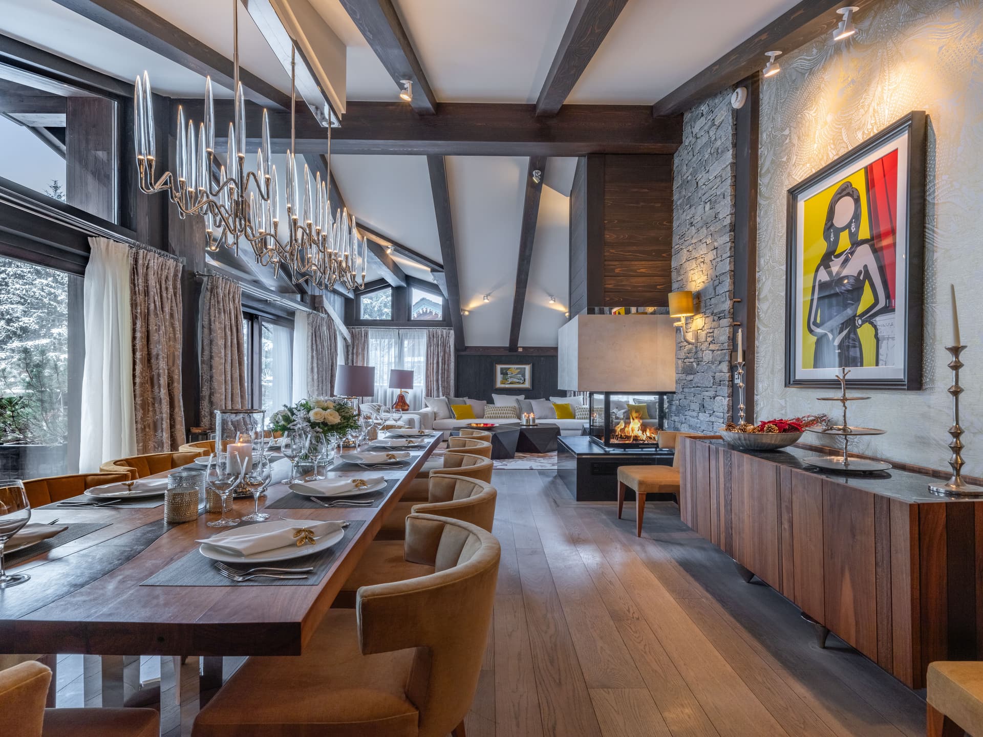 Chalet Coquelicot — Panoramic view — photo 3 of 40